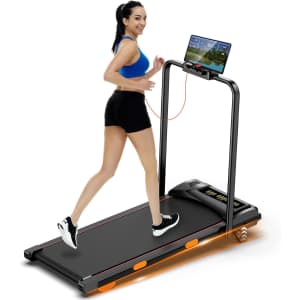 Fasion Trek Run 2.5HP Foldable Walking Pad Treadmill: $89.99