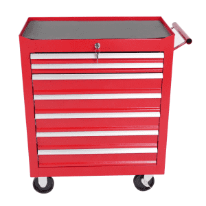 7-Drawer Metal Rolling Tool Chest with Wheels: $162 7-Drawer Metal Rolling Tool Chest with Wheels: $162