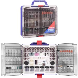 WorkPro Dremel Rotary Tool 530-Piece Accessories Kit: $19