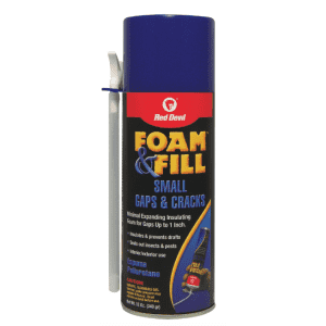 Red Devil 12-oz. Foam and Fill Small Gap Expanding Sealant: $6.54 Red Devil 12-oz. Foam and Fill Small Gap Expanding Sealant: $6.54