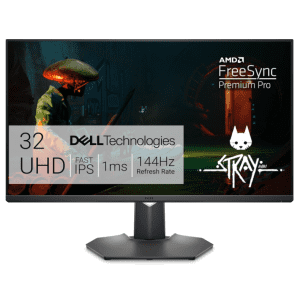 Dell 32" 4K 144Hz IPS FreeSync Gaming Monitor: $500