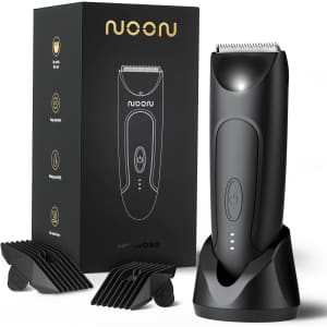 ClevebBody Hair Trimmer, Waterproof and Rechargeable: $16.99