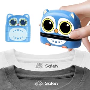 Personalized Waterproof Clothing Name Stamp: From $7.99
