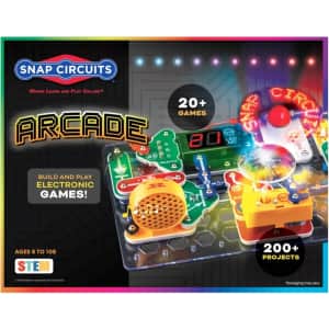 Snap Circuits Arcade Kids' STEM Electronics Exploration Kit: $41.10