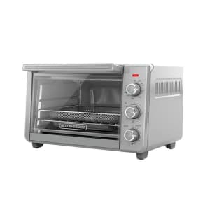 Black + Decker Slice Crisp 'N Bake Air Fry Toaster Oven: $59 Black + Decker Slice Crisp 'N Bake Air Fry Toaster Oven: $59