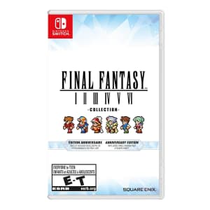 Final Fantasy I-VI Collection Anniversary Edition for Nintendo Switch or PS4: $40 Final Fantasy I-VI Collection Anniversary Edition for Nintendo Switch or PS4: $40