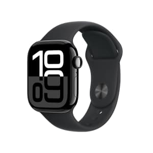 Apple Watch Series 10 42mm GPS w/ Sport Band: $349
