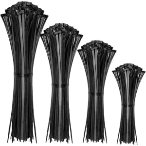 Assorted Cable Zip Ties 400-Pack: $2.99