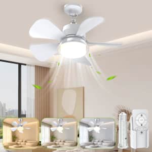 Vilicert Smart Ceiling Fan w/ Light & Remote: $16 w/ Prime