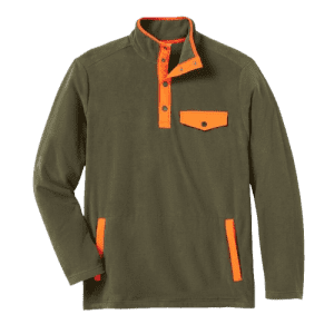 Duluth Trading Men's Doubleback Fleece Button Mock Pullover: $28 Duluth Trading Men's Doubleback Fleece Button Mock Pullover: $28