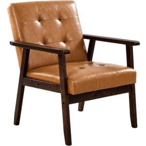 Vevor Mid Century Accent Chair. Clip the on-page coupon for $10 off.