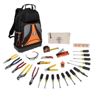 Klein Tools 28-Piece Hand Tools Kit with Backpack: $298.49 Klein Tools 28-Piece Hand Tools Kit with Backpack: $298.49