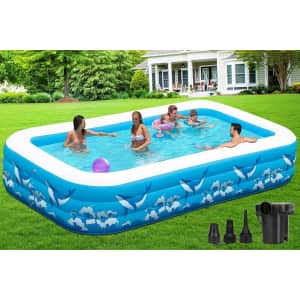 130" Inflatable Pool: $70