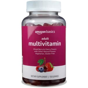 Amazon Basics 150-Count Adult Multivitamin Gummies: $7.50 w/ Subscribe & Save