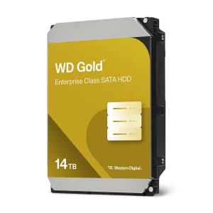 WD Gold 14TB Enterprise Class Hard Drive: $249.99