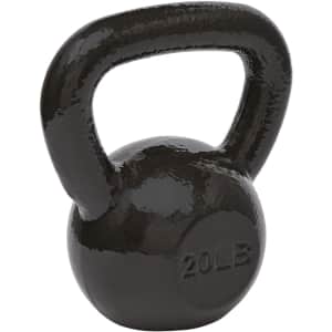 Amazon Basics Cast Iron Kettlebell: From $19