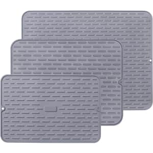 Silicone Dish Drying Mats Set: $8 Silicone Dish Drying Mats Set: $8