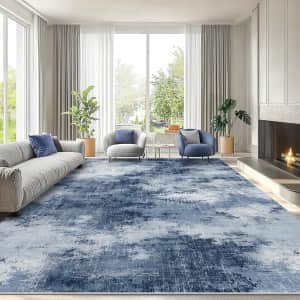 Amada 8x10-Foot Washable Abstract Rug: $54.99 Amada 8x10-Foot Washable Abstract Rug: $54.99