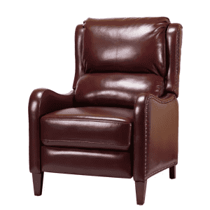 Jayden Creation Hyde Genuine Leather Recliner with Nailhead Trim: $346 Jayden Creation Hyde Genuine Leather Recliner with Nailhead Trim: $346