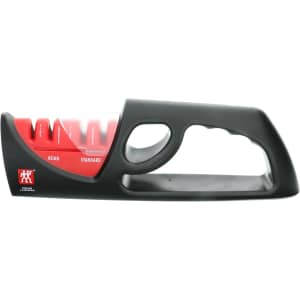 Zwilling J.A. Henckels 4-Stage Pull Through Knife Sharpener: $25