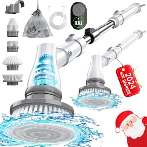 Electric Spin Scrubber with Power Display: $17.99