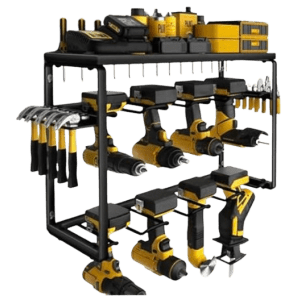 3-Tier Wall Mounted Power Tool Organizer: $23