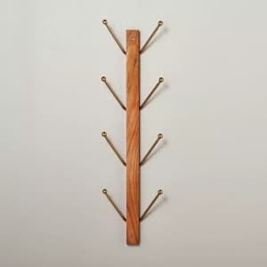 Open-box 24" Wood & Metal Vertical Wall Rack: $14 Open-box 24" Wood & Metal Vertical Wall Rack: $14