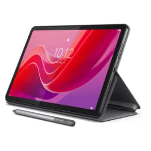 Lenovo 11" Tab M11 64GB WiFi Tablet + Folio Case and Pen: $99