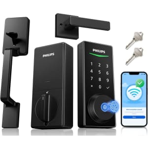Philips WiFi Smart Keyless Entry Door Lock Set: $163.99 Philips WiFi Smart Keyless Entry Door Lock Set: $163.99