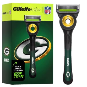 Gillette Labs NFL Edition Shaving Razor w/ 4 Refills: $22