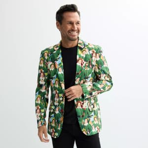 Men's Buddy The Elf Holiday Blazer: $30 Men's Buddy The Elf Holiday Blazer: $30