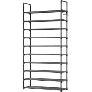 Kitsure 10-Tier Shoe Rack: $19.99 for Prime members