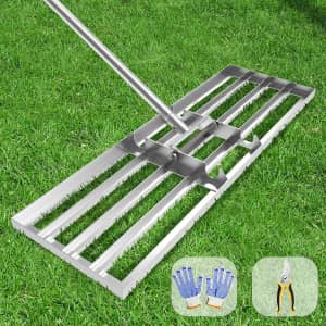 30" Lawn Leveling Rake: $54