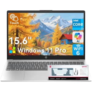 HP 15.6" Intel Core i3 Win 11 Pro Touchscreen Laptop: $669.99 HP 15.6" Intel Core i3 Win 11 Pro Touchscreen Laptop: $669.99
