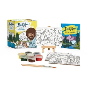 Bob Ross by the Numbers Miniature Art Set: $6.51