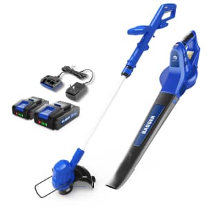 Wild Badger 20V Weed Whacker and Leaf Blower Combo: $76.79