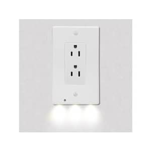 BH Outlet Cover w/ LED Night Light 5-Pack: $16
