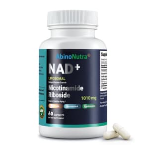 AbinoNutra NAD+ Supplement 60-Count Bottle: $28 AbinoNutra NAD+ Supplement 60-Count Bottle: $28