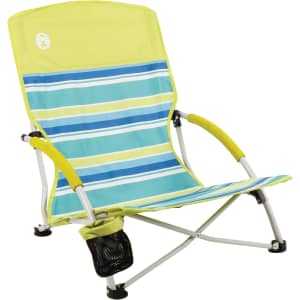 Coleman Utopia Breeze Beach Chair: $32