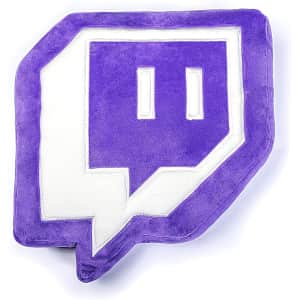 Twitch Glitch Pillow Plush: $17.50