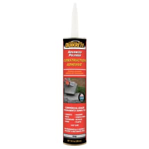 Quikrete Advanced Polymer 10-fl oz. Construction Adhesive: $7.97 Quikrete Advanced Polymer 10-fl oz. Construction Adhesive: $7.97