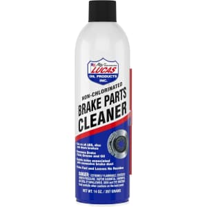 Lucas Oil Non-Chlorinated 14-oz. Brake Parts Cleaner: $8.99 Lucas Oil Non-Chlorinated 14-oz. Brake Parts Cleaner: $8.99