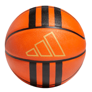 adidas 3-Stripes Rubber Mini Basketball: $6.75