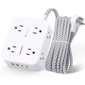 Hanycony 12-in-1 Surge Protector with USB C: $8.99 Hanycony 12-in-1 Surge Protector with USB C: $8.99