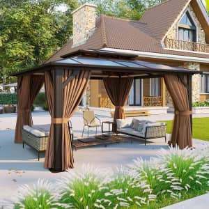 Aoxun 12x10-Foot Hardtop Gazebo: $465