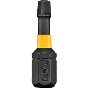 DeWalt 1" Square No.2 Impact-Ready Bits 2-Pack: $1.39 DeWalt 1" Square No.2 Impact-Ready Bits 2-Pack: $1.39