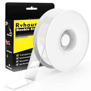 Double Sided Tape Heavy Duty Clear Nano Mounting Tape: $4 Double Sided Tape Heavy Duty Clear Nano Mounting Tape: $4