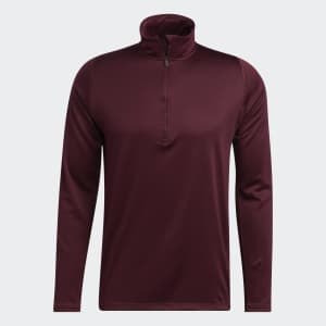 adidas Men's Freelift Sport Quarter-Zip Top: $9.60