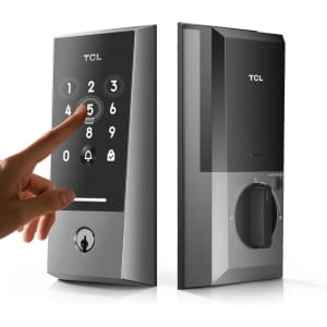 TCL D2 Smart Lock with Built-in Doorbell and WiFi: $39.99