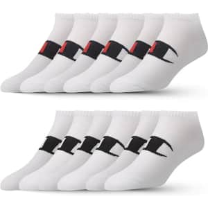 Champions Boys' and Girls' Low Cut Socks 12-Pack: $6.99